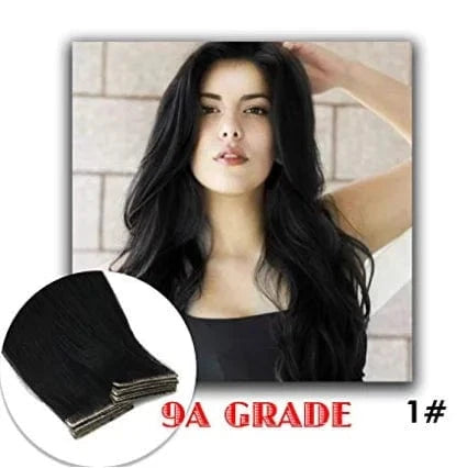 skin weft tape in hair extension products very invisible and worker handmade tape in hair