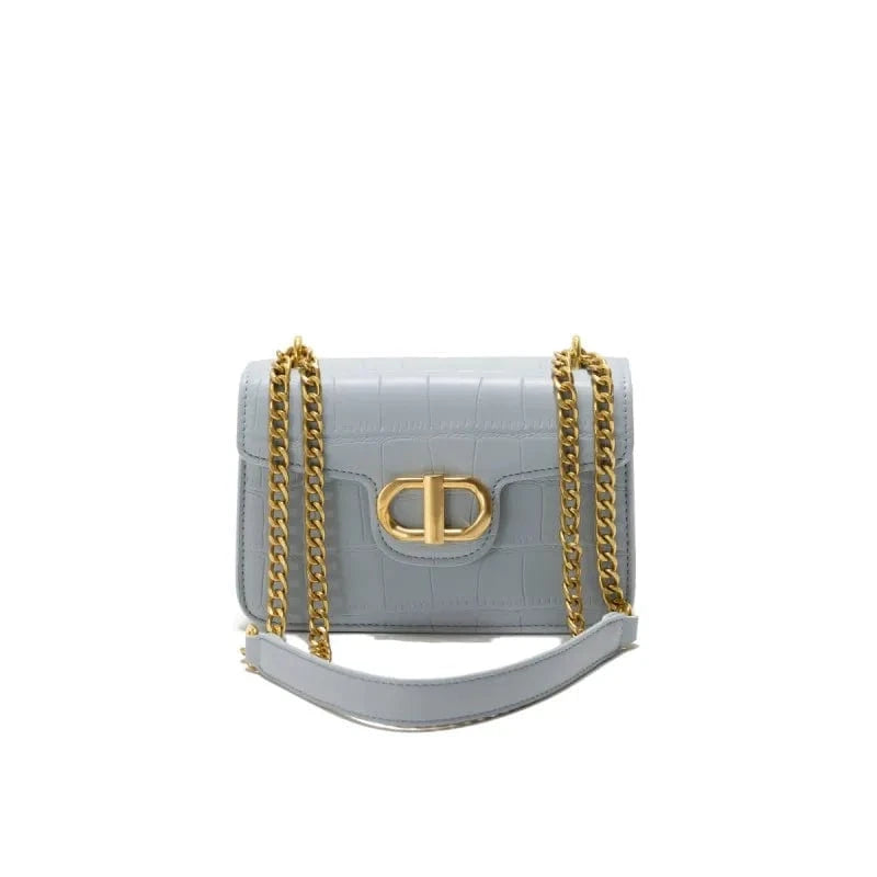 Sky Blue 2023 western purses and handbags crocodile custom messenger bag factory pink wholesale lot handbags