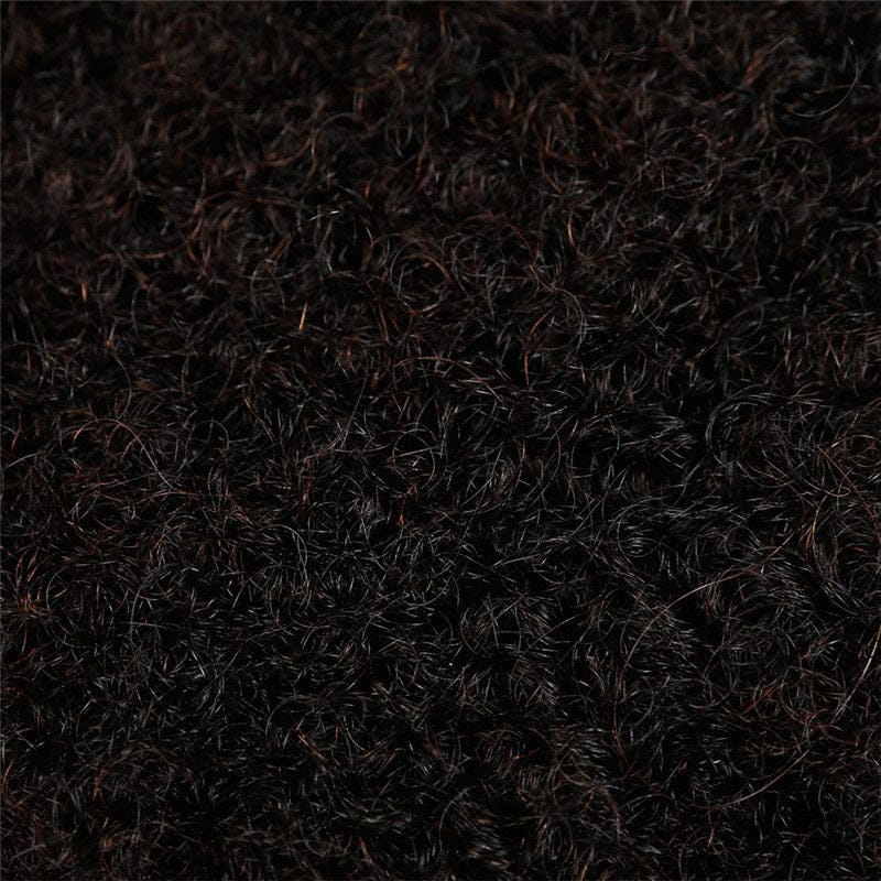 Sleek Brazilian Hair Remy Afro kinky Bulk Human Hair For Braiding 1 Bundle 50g/pcs Cuticle Aligned Hair Virgin No Weft