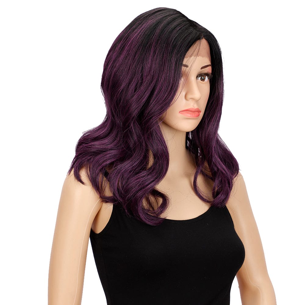 sleek quality wholesale for women hot selling knotless cheap heat resistant blond body wave lace front wig synthetic hair wigs