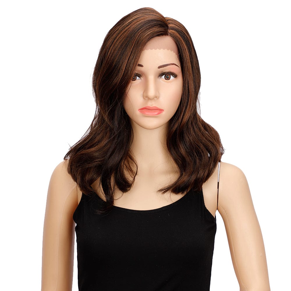 sleek quality wholesale for women hot selling knotless cheap heat resistant blond body wave lace front wig synthetic hair wigs