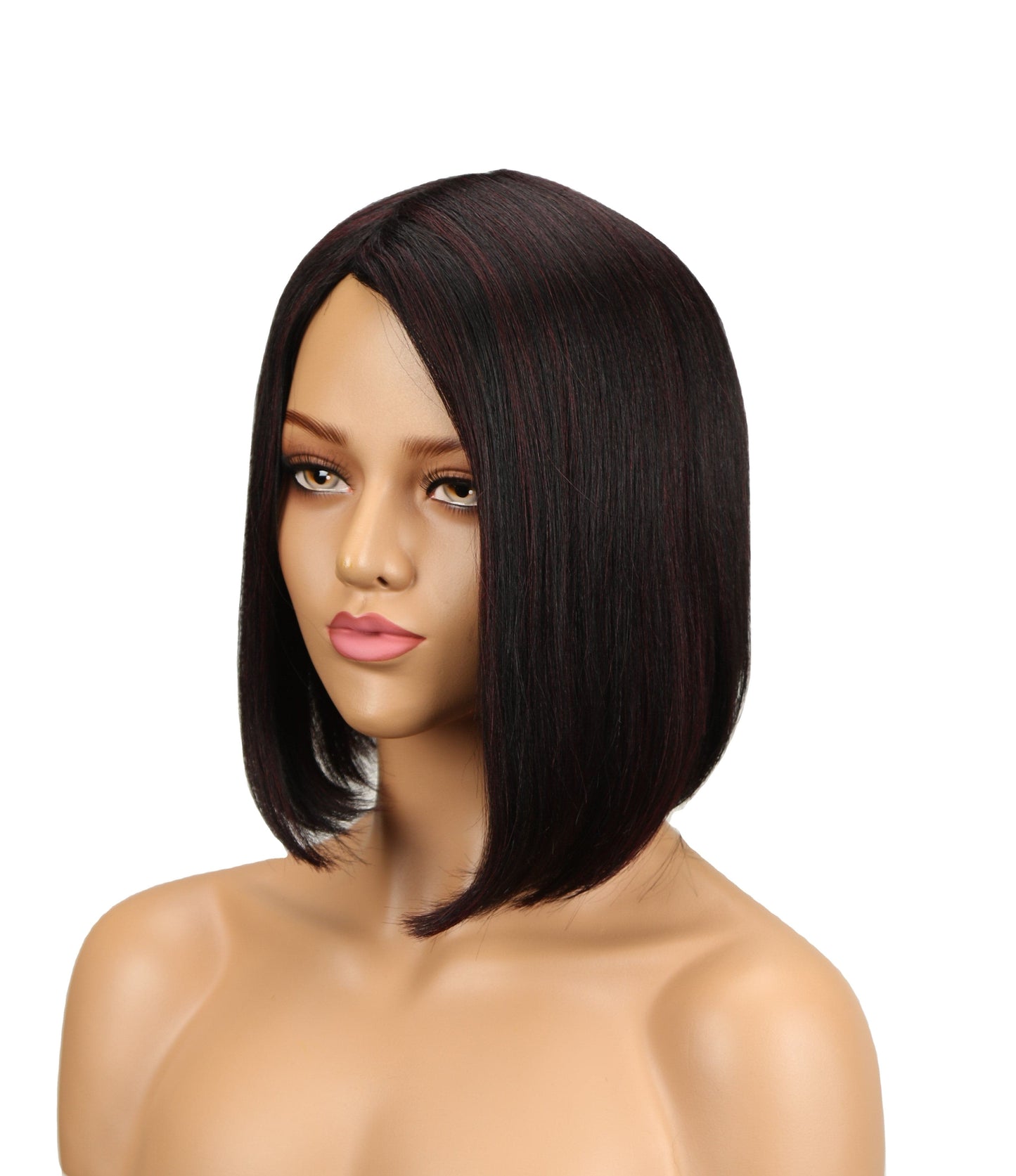 sleek wholesale for women manufacturer short bob wig Cuticle Aligned Brazilian Hair Straight non-lace Bob wig Human Hair Wigs