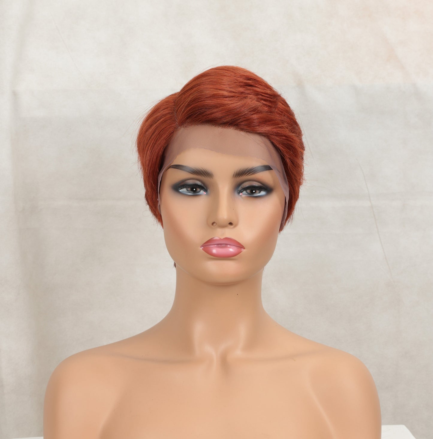 sleek Wholesale high quality Cheap Straight Pixie Cut Plucked Brazilian Short Wigs Lace Part Frontal Human Hair Wigs For Women