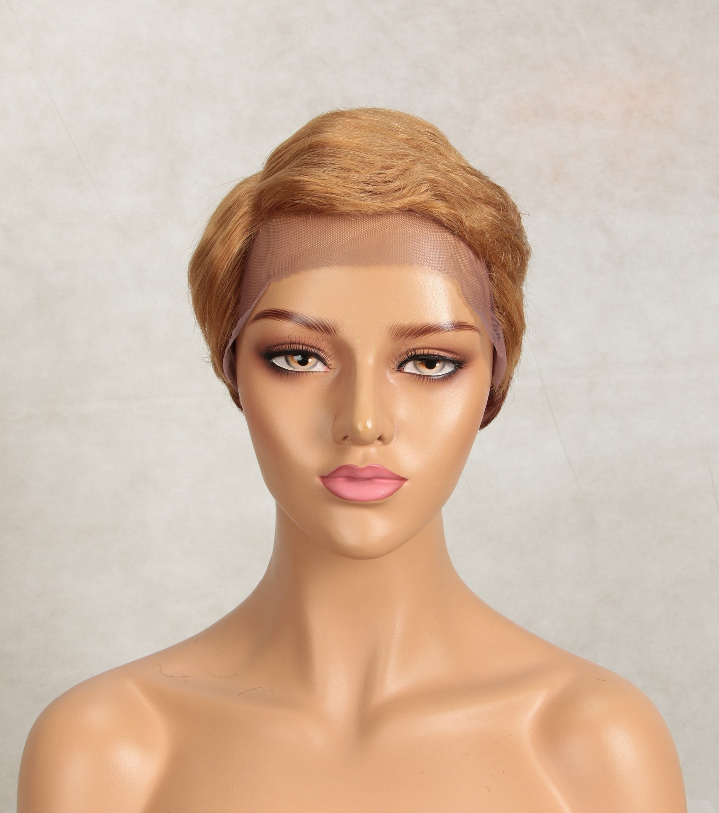 sleek Wholesale high quality Cheap Straight Pixie Cut Plucked Brazilian Short Wigs Lace Part Frontal Human Hair Wigs For Women