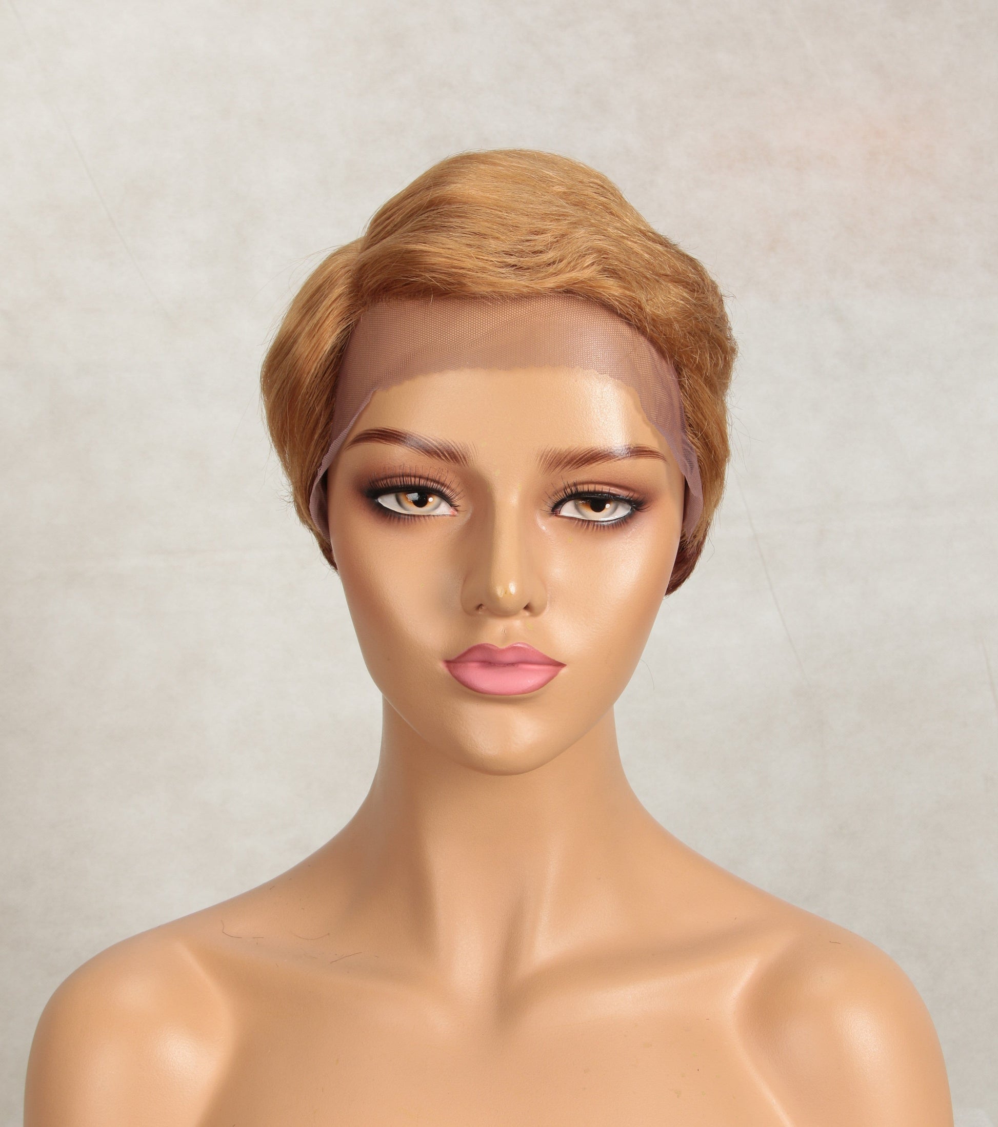 sleek Wholesale high quality Cheap Straight Pixie Cut Plucked Brazilian Short Wigs Lace Part Frontal Human Hair Wigs For Women