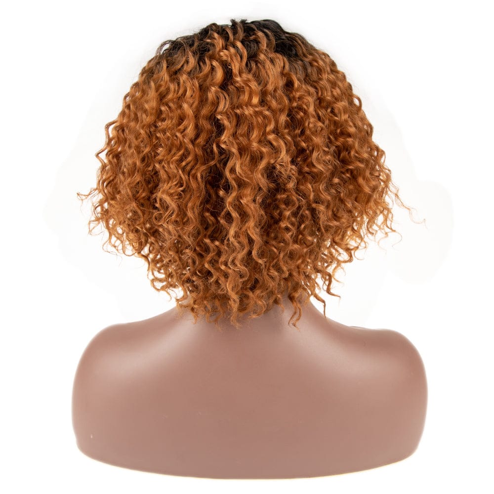 sleek wholesale manufacturer heat resistant high temperature short afro kinky curly Bob wig with bang wig synthetic hair wigs