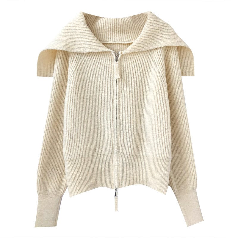 Slim Girls Soft Cotton Knitted Hoodies Fashion Ladies Elegant Bomb Sweatshirts Casual Female Knitwear Vintage Women Chic sweater