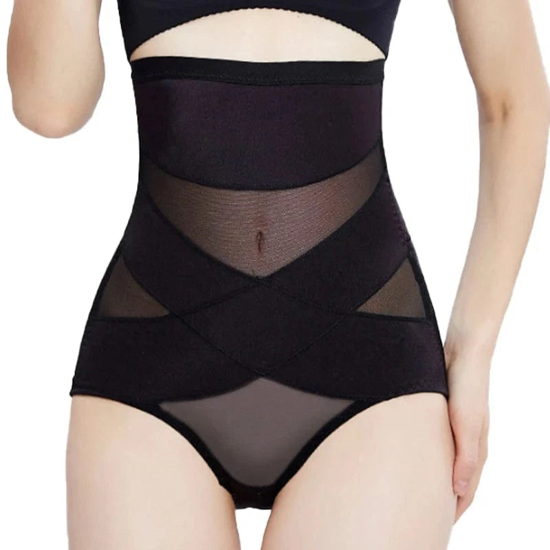 Slimming Waist Underwear High Waist Lace Body Shape Enhancer Shaper Panties for Women