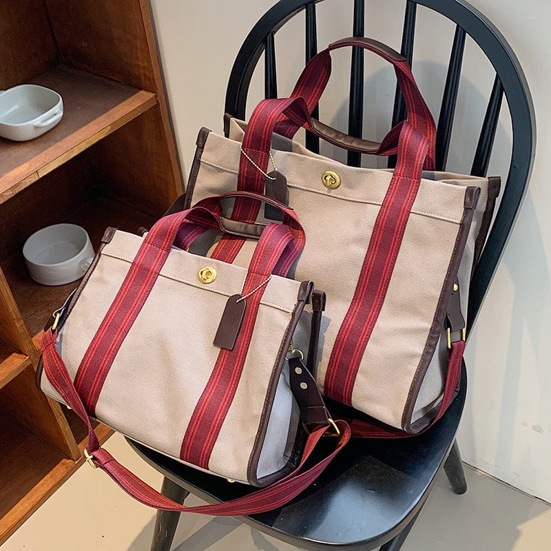 Small:32cm*14cm*24cm / Gray Hot Sale Tote Bags Young Lady Fashion Large Capacity Handbags Ladies Factory Designer Canvas Purses For Woman