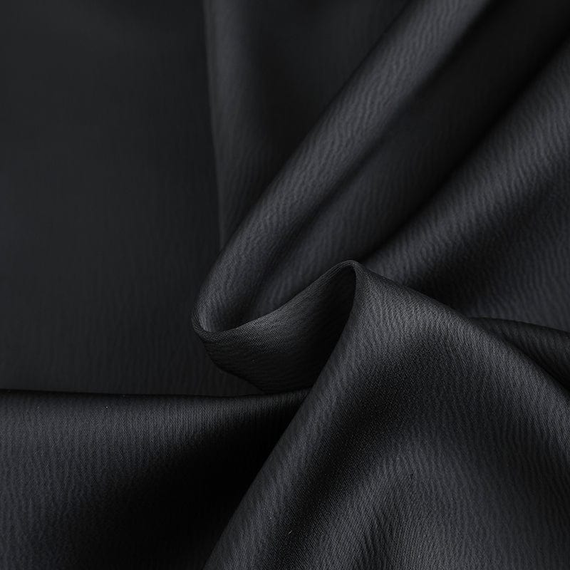 Smooth Fabric V-neck Shirts for Women High-quality Blouse with Chain Work Wear Office Lady Female Tops Chemise Loose style