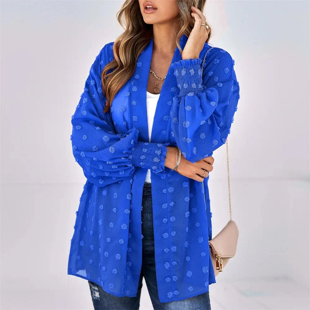 Spot Cross-border European and American Leisure Beach shawl cardigan Chiffon jacket