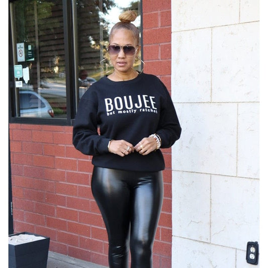 spring 2022 women s clothing	long sleeve top crewneck printed sweatshirt