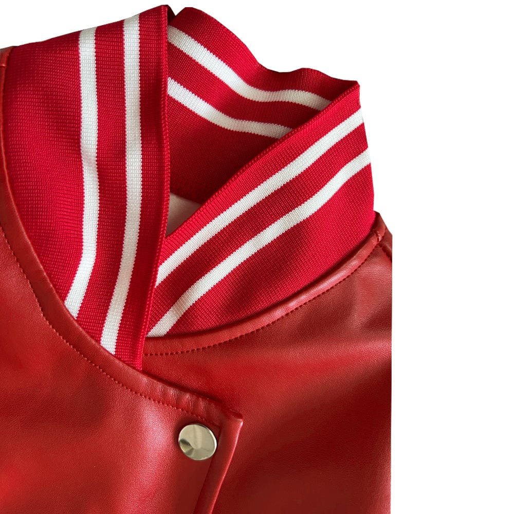 Spring 2023 Women s Clothing PU Leather Cropped Motorcycle Jacket Ladies Faux Leather Crop Women Short Jackets