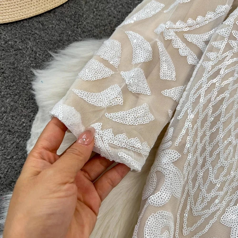 Spring Autumn Fashion Long Sleeve Standing Collar Lace Tight Bodycon Dresses