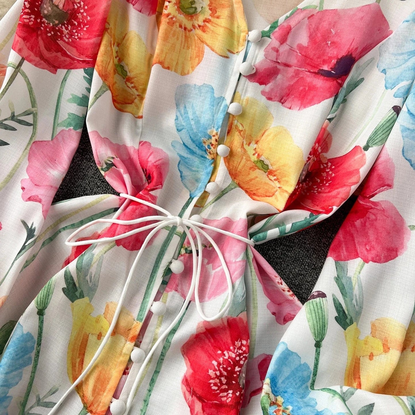 Spring Dress For Women Empire Printed Vestidos Ladies Elegant Dresses Clothes Women