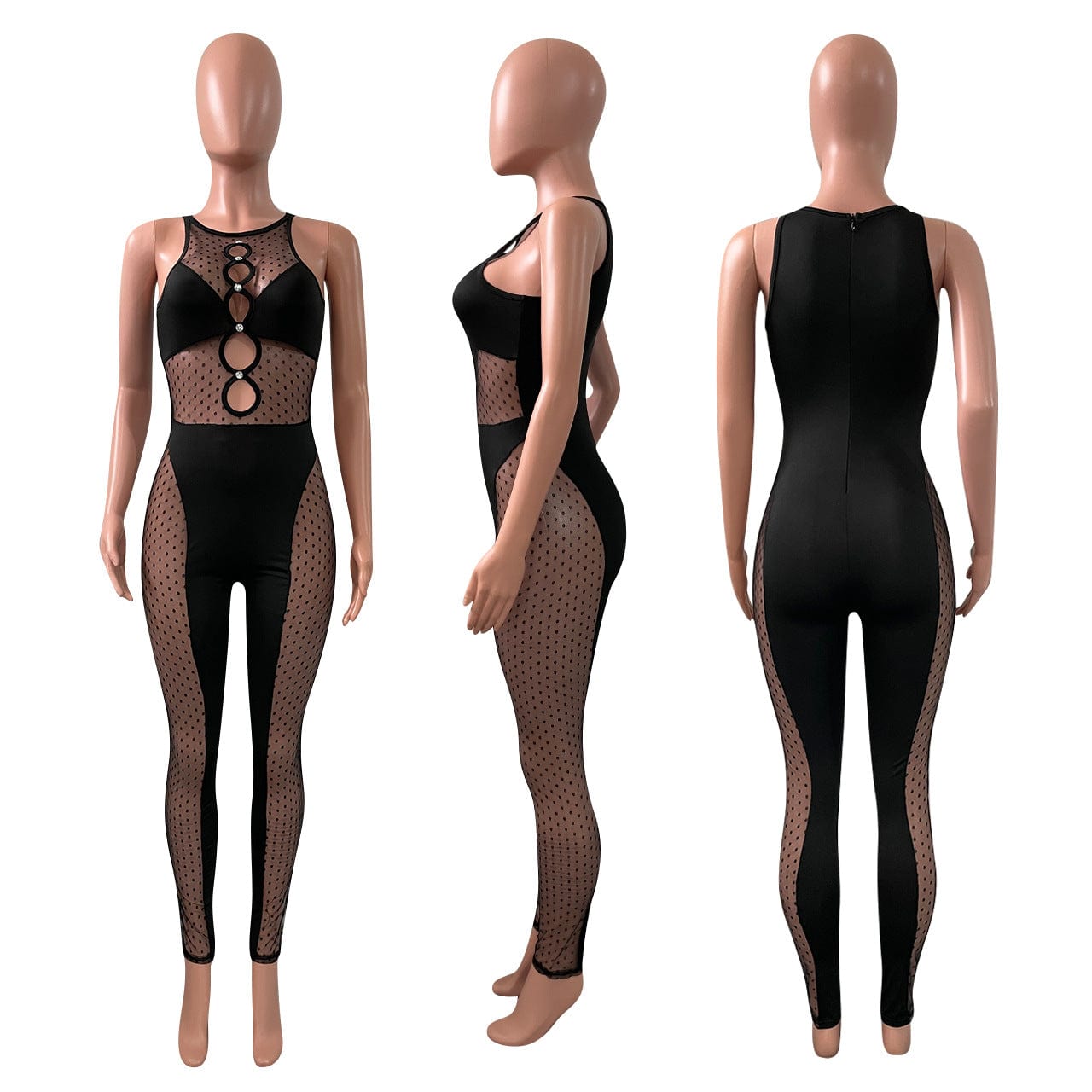 Spring summer women's clothing ladies Jogging sports swear bodysuits new mesh milk silk patchwork one piece jumpsuits