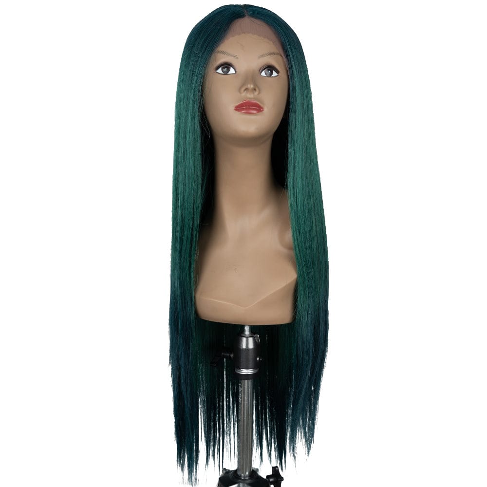 ST GN8GN6 High Temperature Lace Frontal Uganda Kenya Synthetic Lace Front Wig Heat Resistance Synthetic Hair Wig Long Straight LUIZA
