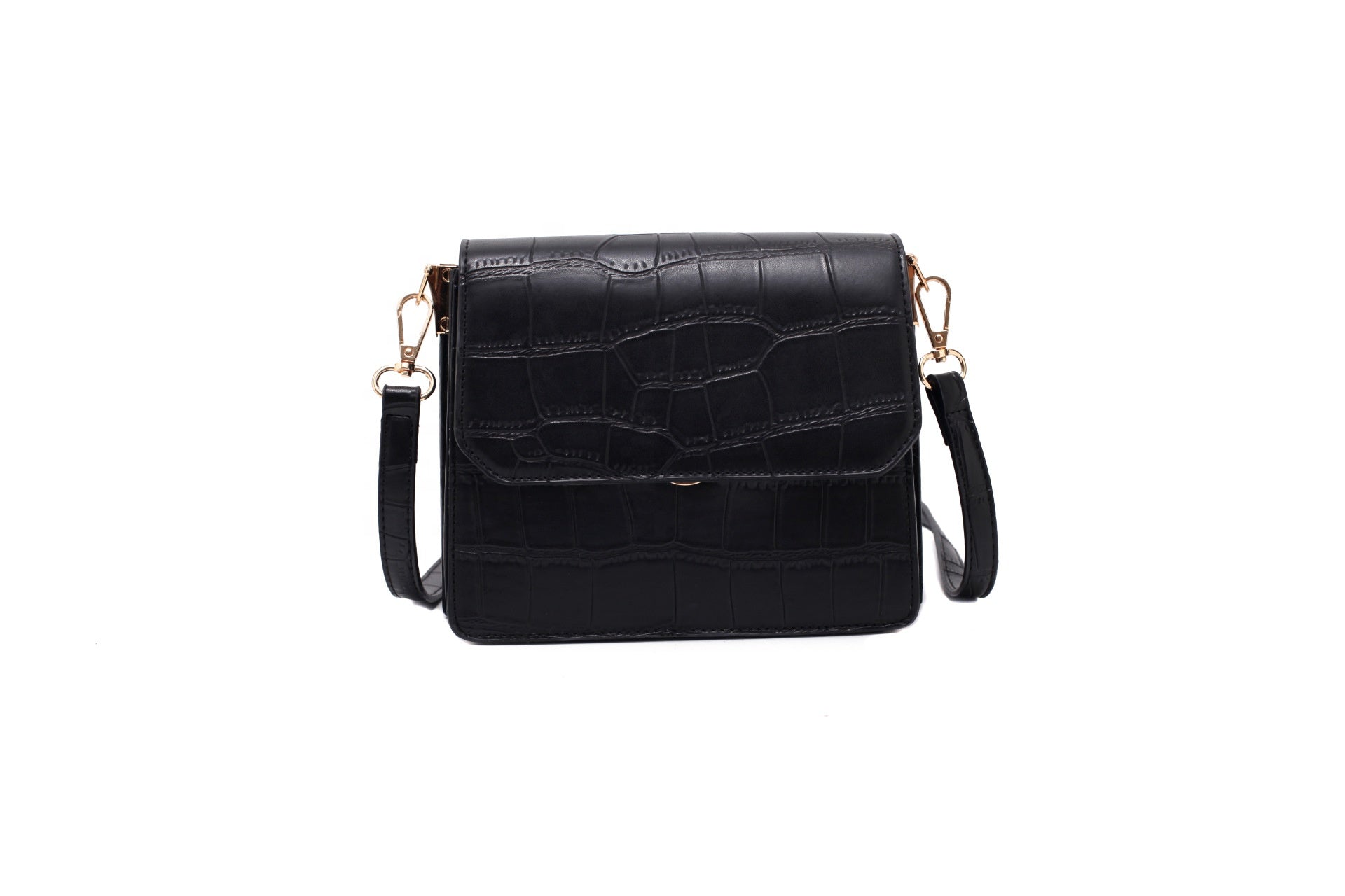Stone Pattern Cover Opening PU Leather Adjusted Shoulder Belt Small Summer Fashion Women Handbags