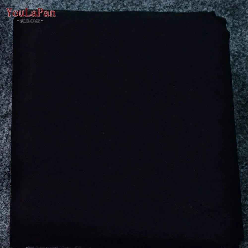 Suitable for shoulder width 40CM / Black Elegant Women's Tulle Shawl – Sexy Pearl-Embellished Wedding & Evening Wrap