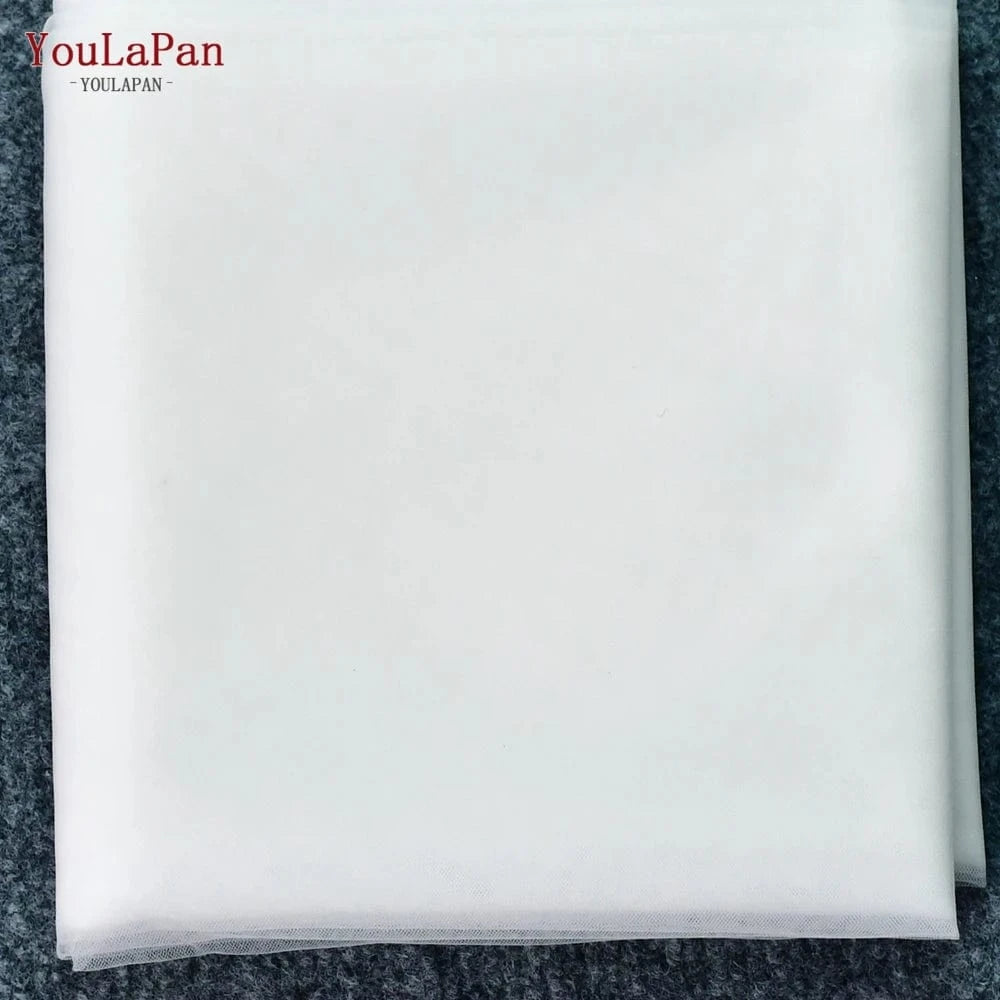 Suitable for shoulder width 40CM / Off-white Elegant Women's Tulle Shawl – Sexy Pearl-Embellished Wedding & Evening Wrap