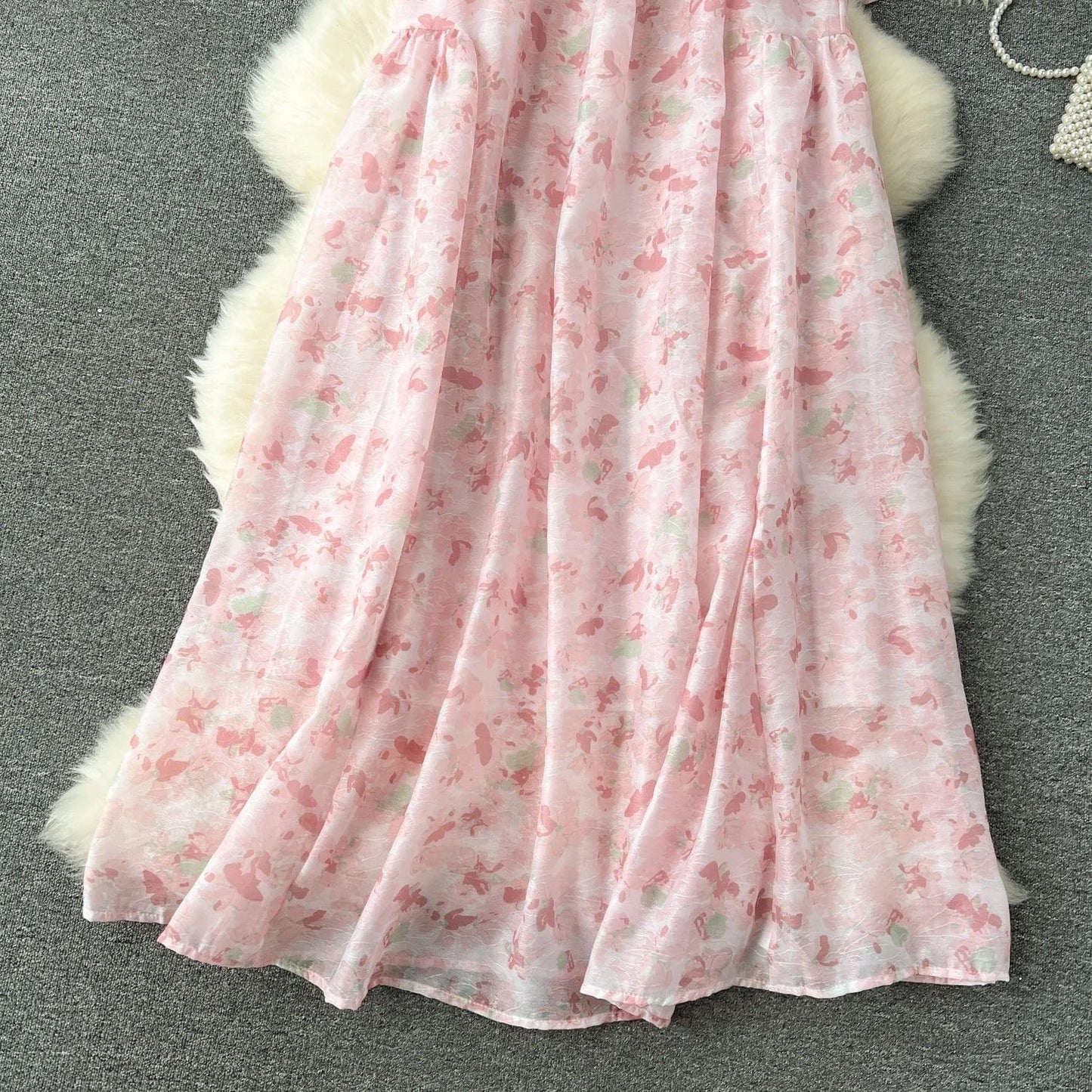 Summer Beach Style Halter Midi Dress For Women Empire Lace Dresses Women's Fashion Dresses Clothes Women