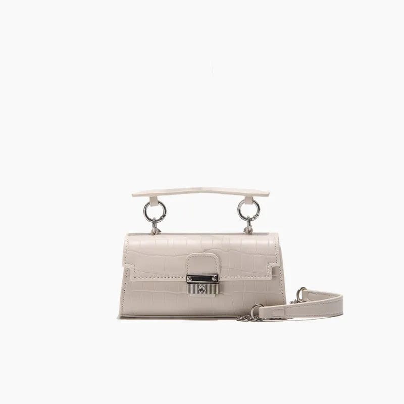 Summer design novelty handbags for women factory hard messenger bag PU alligator embossed handbag