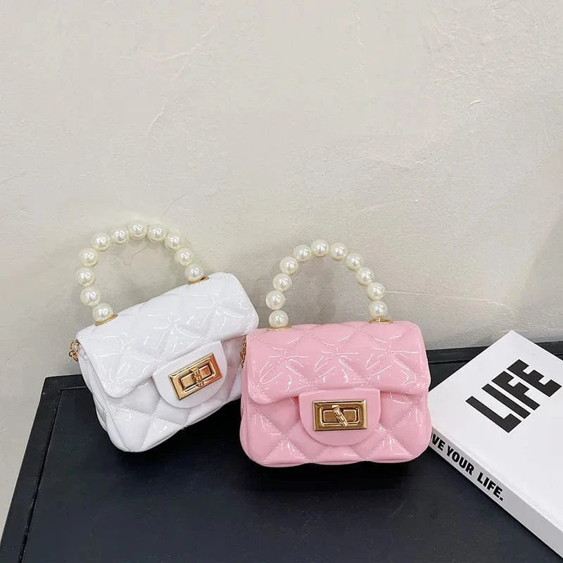 Summer hot sell kid silicone bag good price jelly beach bags multi color to choose girls jelly mini candy handbag