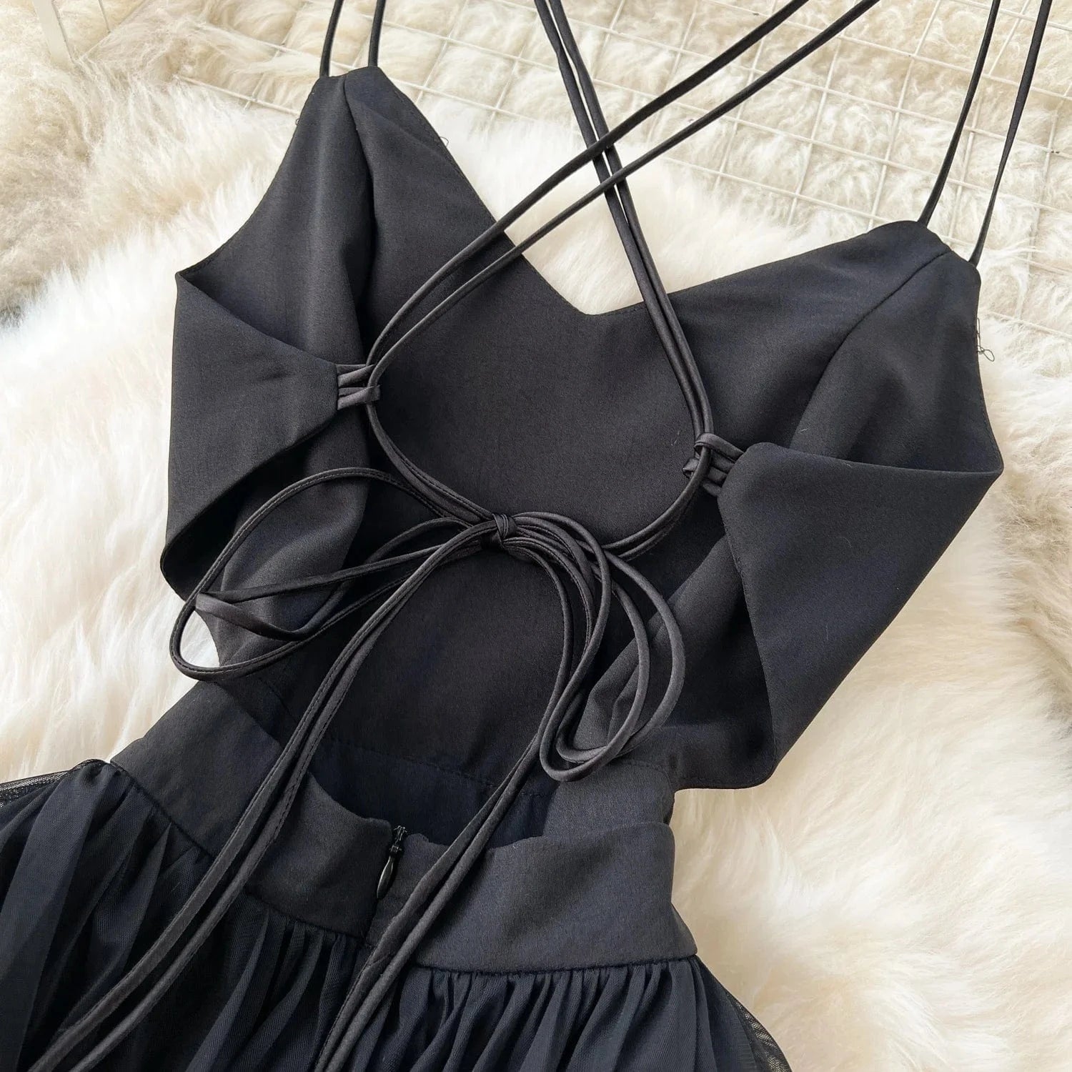 Summer Sexy Tunic Slim Midi Dress For Women Sleeveless Backless Mesh Vestidos Ladies Elegant Dresses Clothes Women