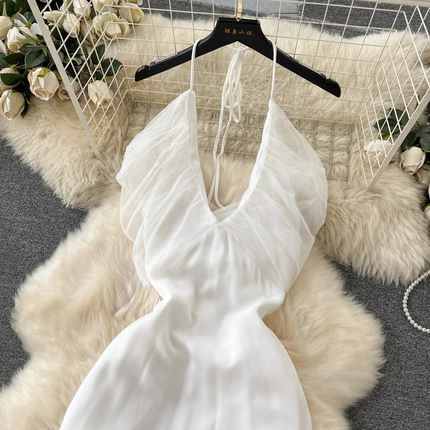 Summer Sleeveless Casual Dress Women High Waist Midi A-line Dress Ladies Sexy Dresses Clothes Women Wholesale