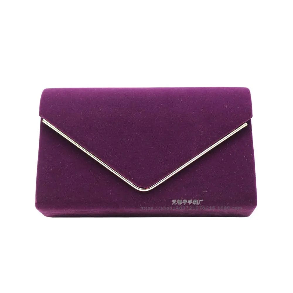 Summer Spot New High-end Velvet Dinner Bag Fashion Lady Clutch Retro Large Capacity Fashionable Evening Bag