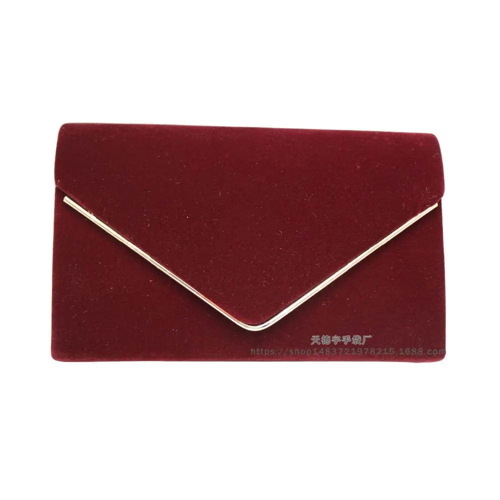 Summer Spot New High-end Velvet Dinner Bag Fashion Lady Clutch Retro Large Capacity Fashionable Evening Bag