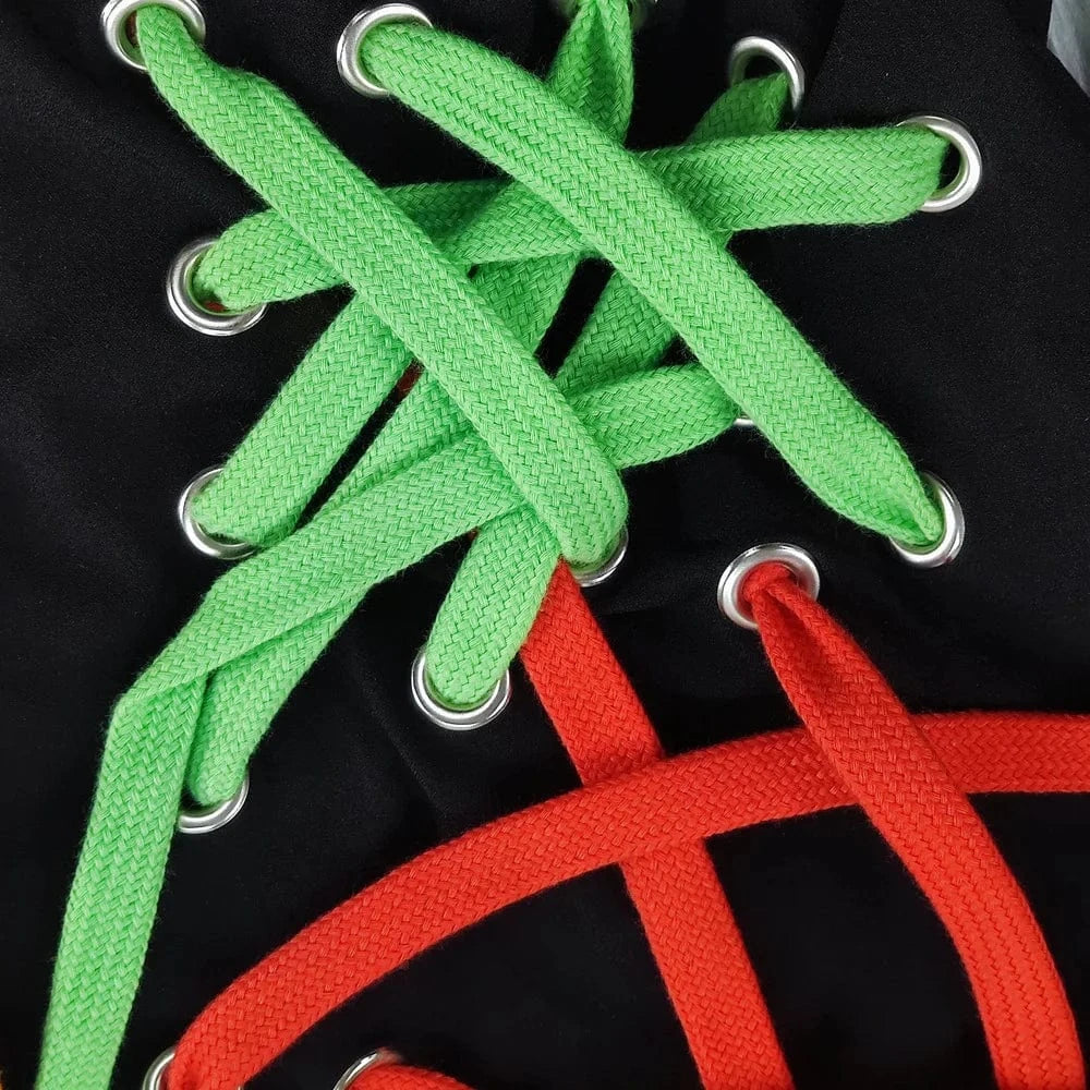 Summer Woman Fashionable Women's Biker Shorts Streetwear Lace Up Essentials Shorts with String Attched Shorts Women