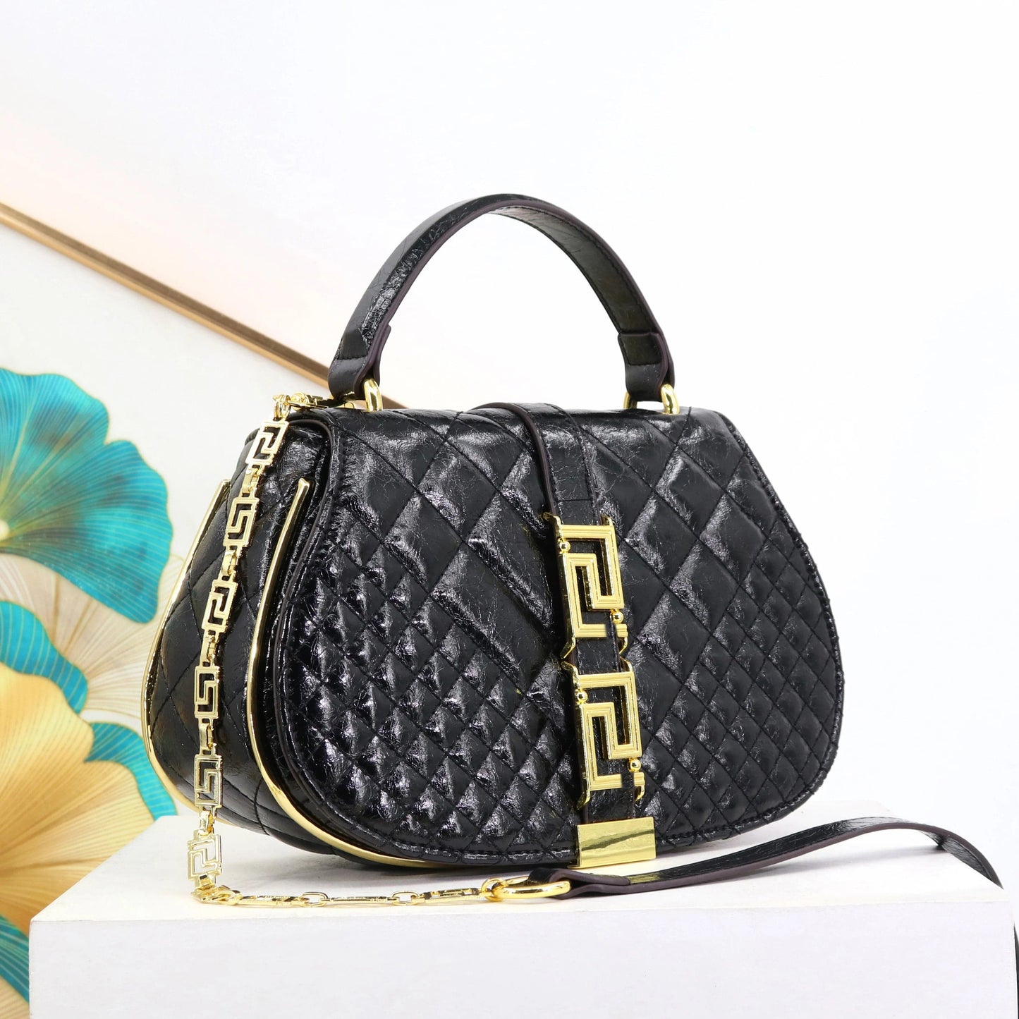 super product women small handbag super fiber material ladies bag quality designer hand bag chain crossbody saddle bag for girls