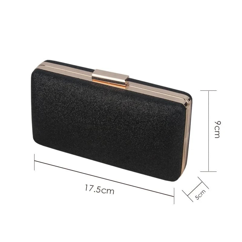 Support small quantity multi-colors gray evening clutch bag quality shoulder bag for women