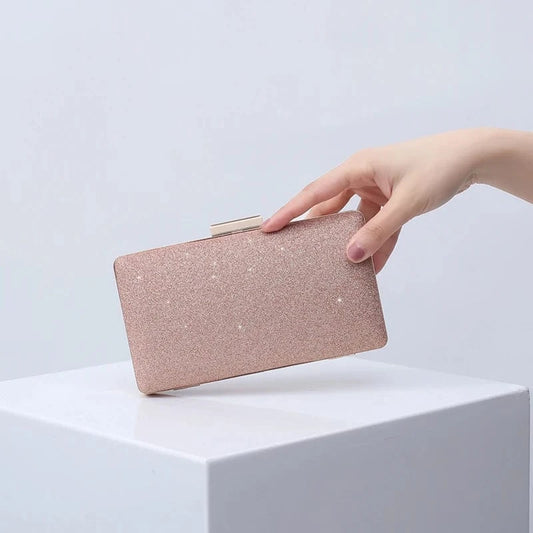 Support small quantity multi-colors gray evening clutch bag quality shoulder bag for women