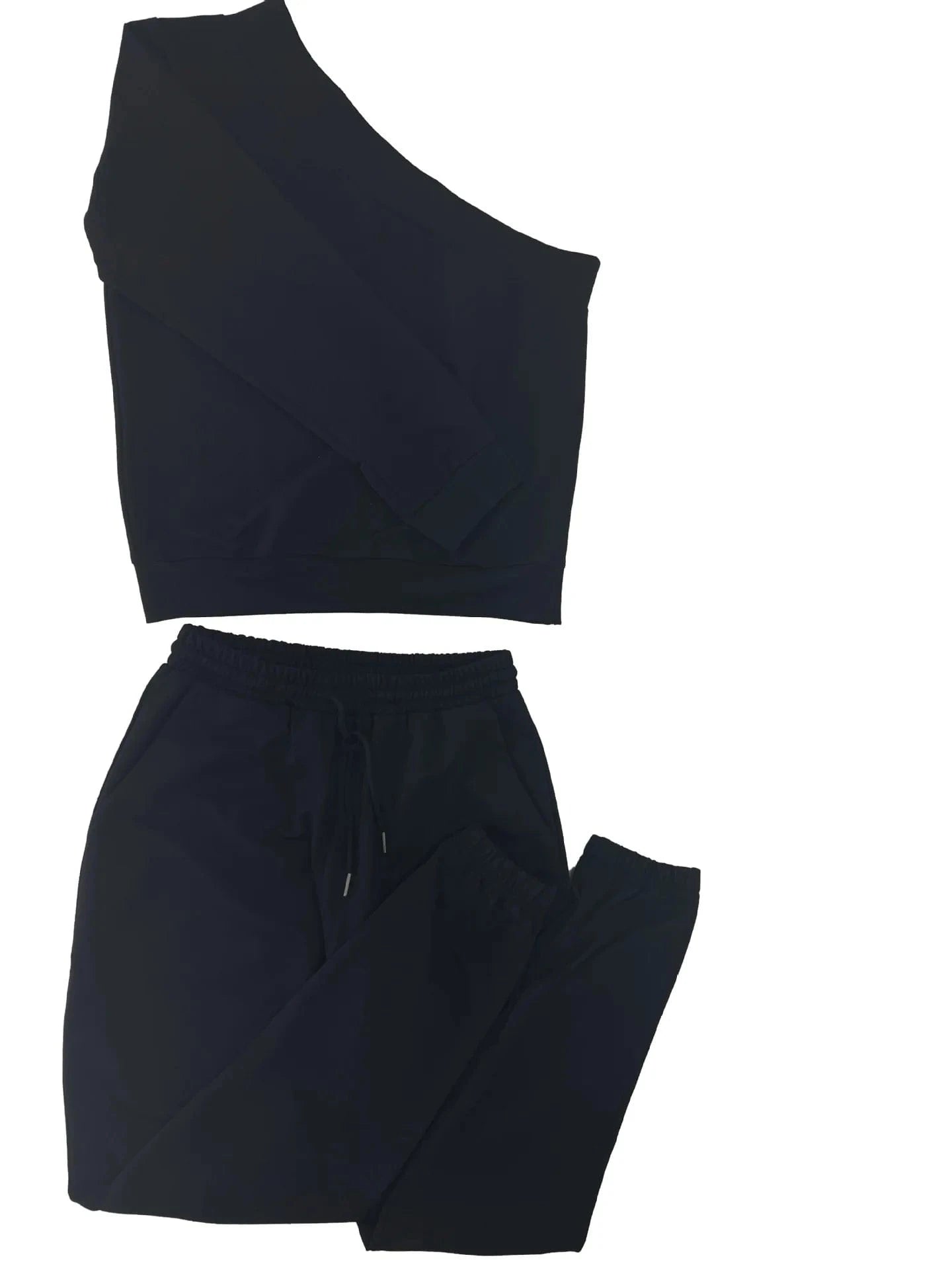 Sweat Top and Pants Winter Wear Two Piece Sets for Woman 2 Piece Set Ladies Jogging Suit Fall Plain Cotton Sweatshirt Suit