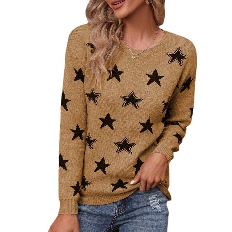 Sweater Inner Bottoming Shirt Long Sleeve Women's In Stock Wholesale Pullover Loose
