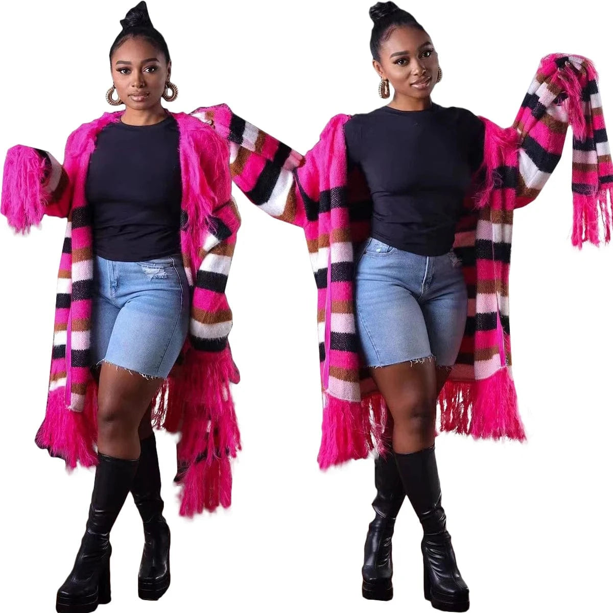 Sweater Weather Cardigan Set  Women Two Piece