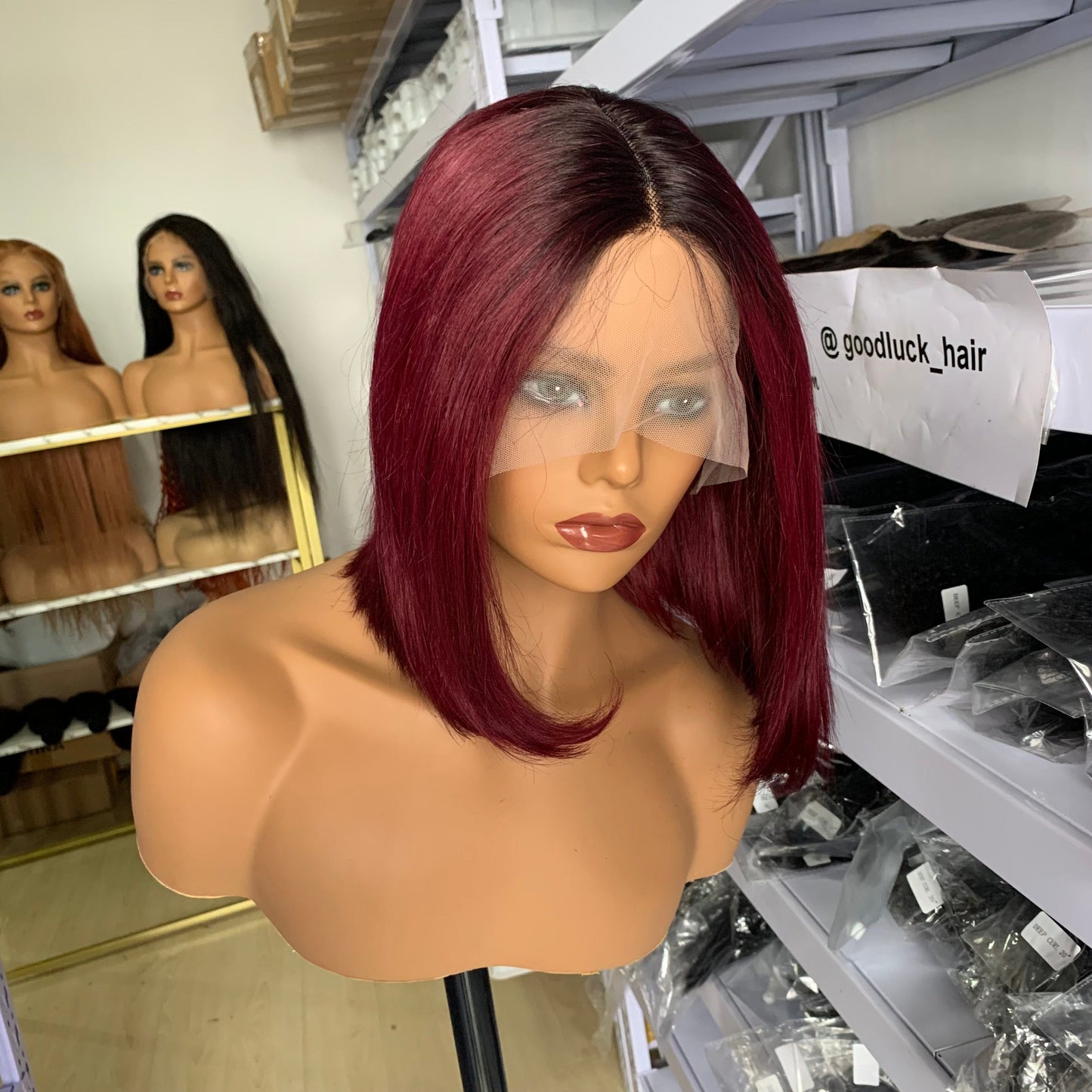 T part lace wig Thin Swiss Lace Frontal Closure Wig, human hair HD Lace Wig