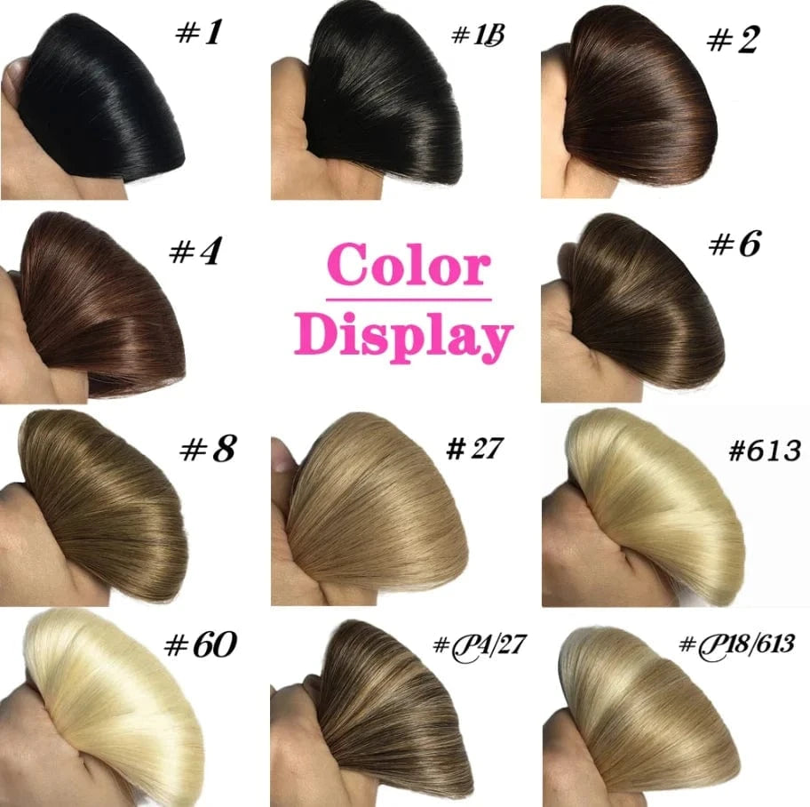Tape In Human Hair Straight Extensions Color 1B 100% Remy Skin Weft  For Salon High Quality for Woman