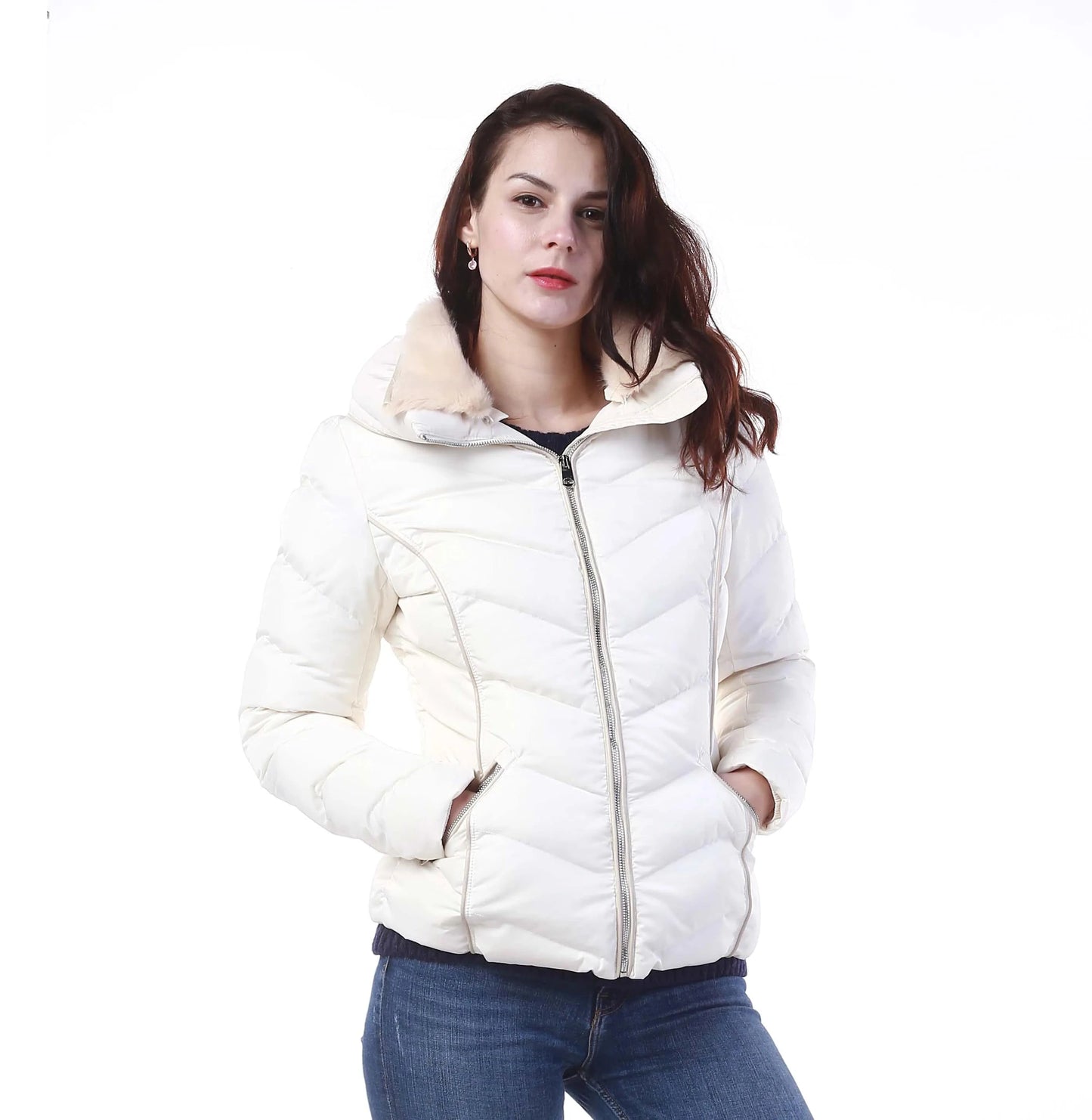The Best Quality Of The New Winter Fashion Promotional softshell jacket women Women's Padded Jackets Made In JiangXi Stock