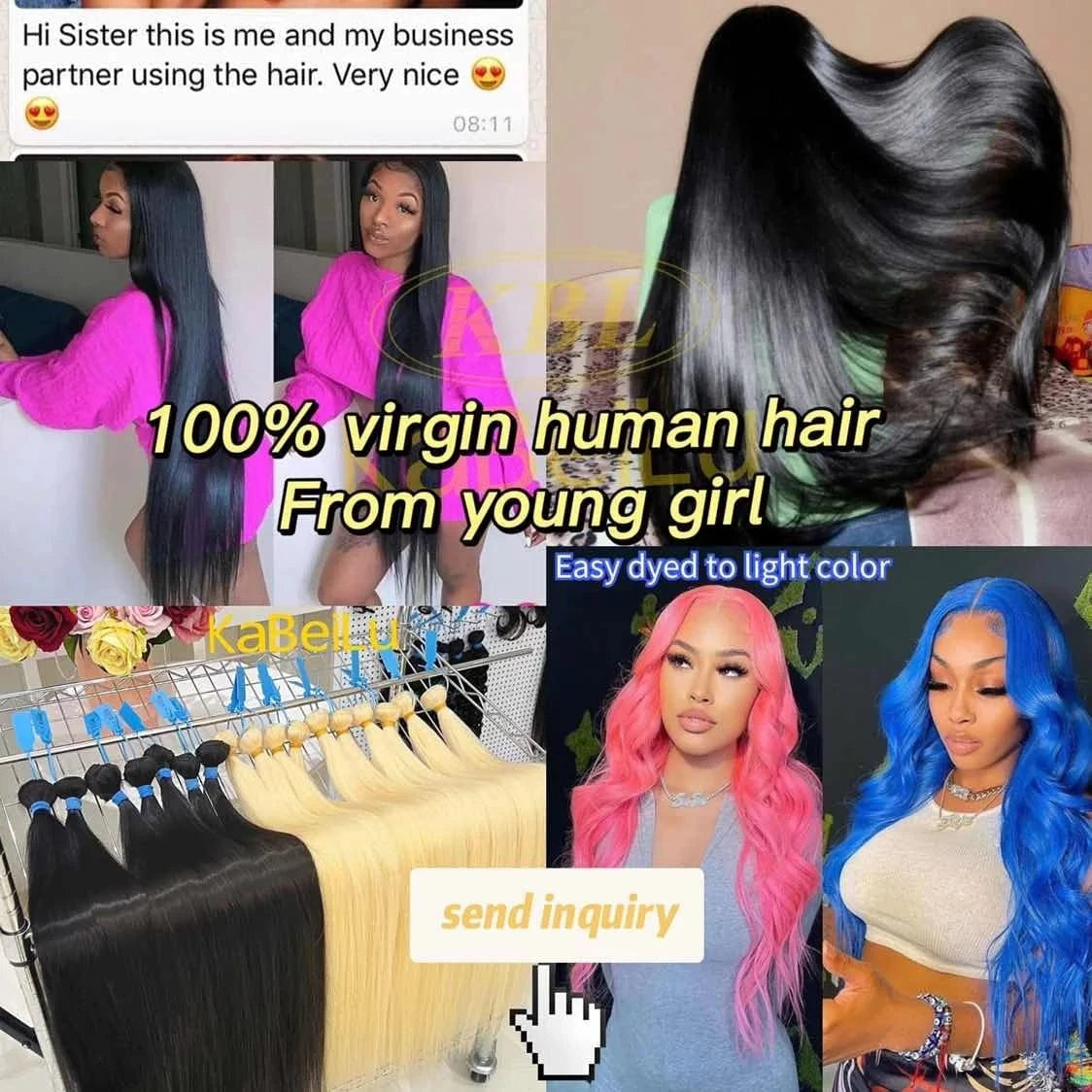 The best selling products,new raw vietnamese hair ,KBL kinmade best human hair product selling on ali baba com