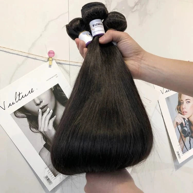 Thick Cambodian Hair Bundle Weaves Long 30 Inches Natural Black 100% Mink Brazilian Virgin Curly Human Hair Bundles