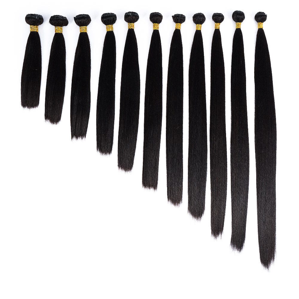 Top grade bone straight Brazilian cuticle aligned wholesale hair extension vendors double drawn remy virgin human hair bundles