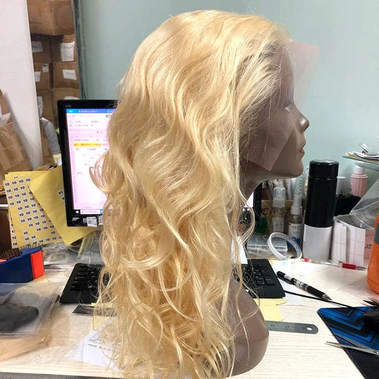 Top Quality 13x4 13x6 Blonde 613 Hair Wigs Virgin Brazilian 100 Human Hair Lace Front Wigs For Women