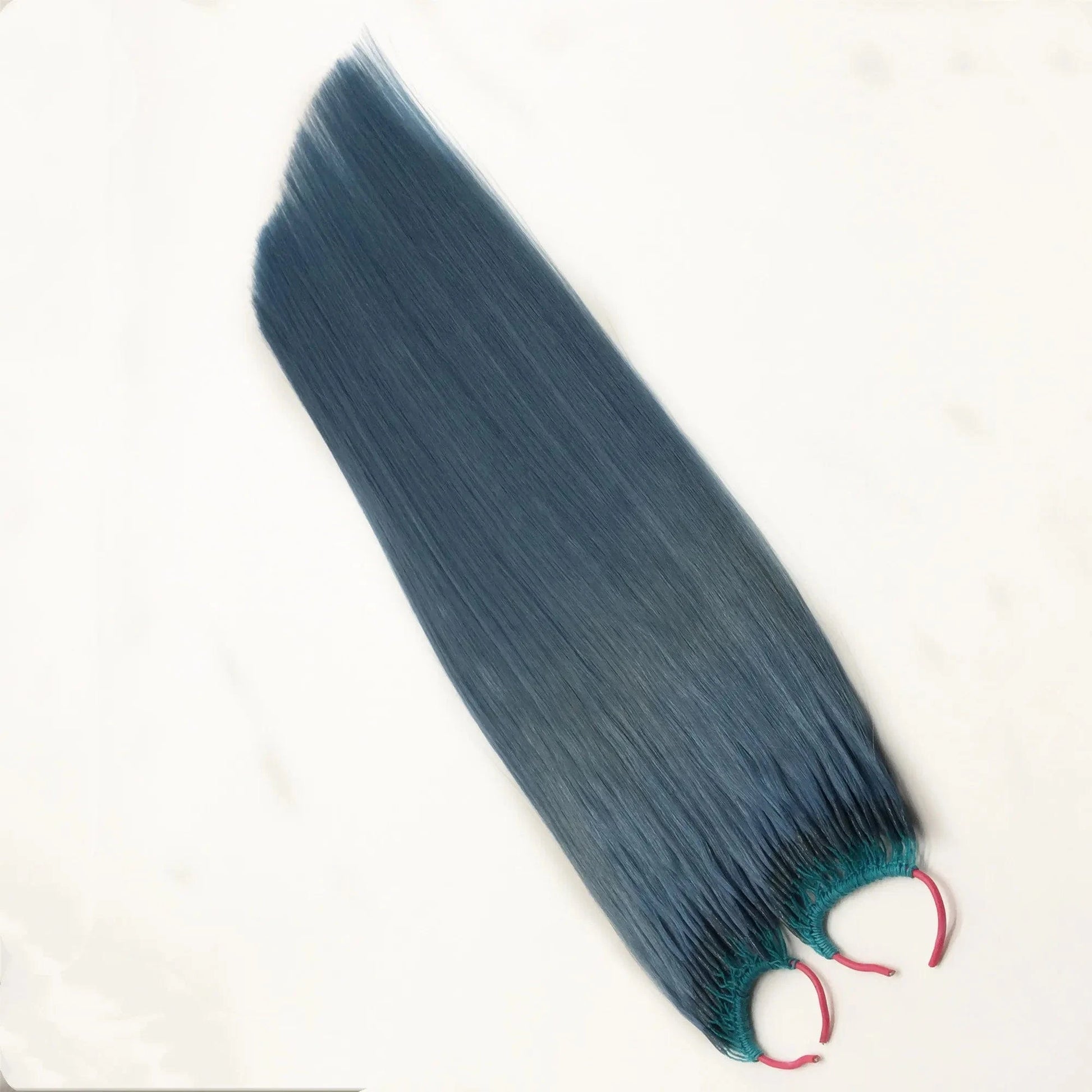 Top Quality Factory Price dusty blue colour 100% Virgin Korean Hair Extensions wigs