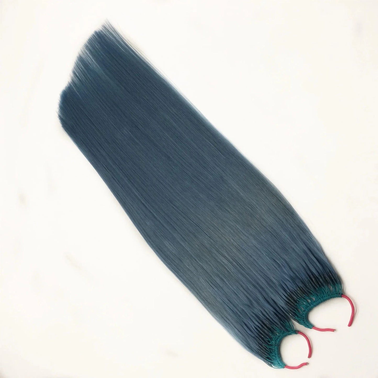 Top Quality Factory Price dusty blue colour 100% Virgin Korean Hair Extensions wigs