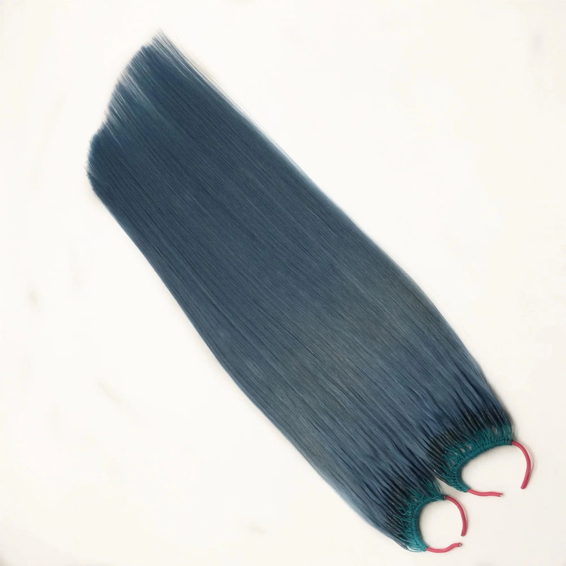 Top Quality Factory Price dusty blue colour 100% Virgin Korean Hair Extensions wigs