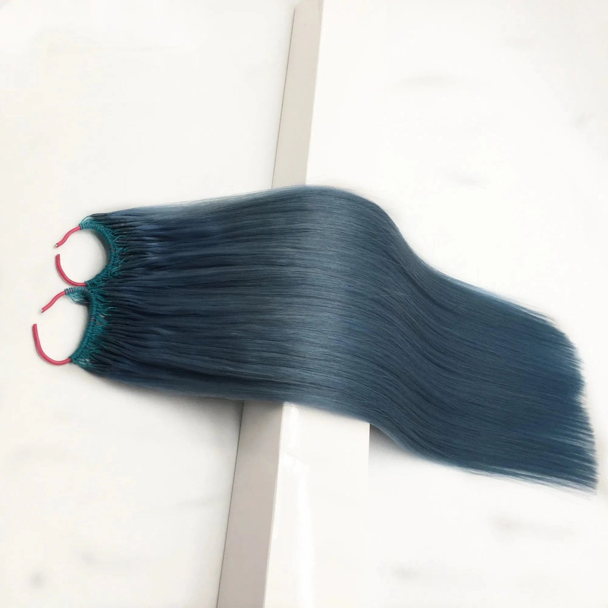 Top Quality Factory Price dusty blue colour 100% Virgin Korean Hair Extensions wigs