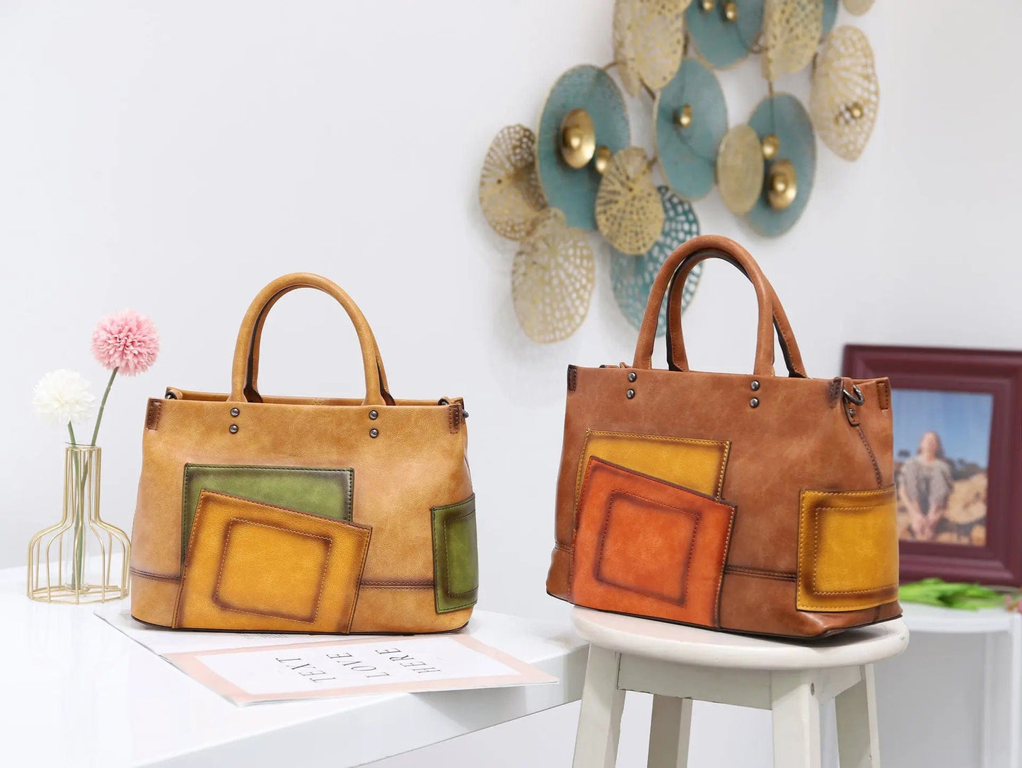 Top Quality Genuine Leather Handbags for Women Luxury Brand Ladies Shoulder Tote Bag For Women Large Size Leather  Hand Bags